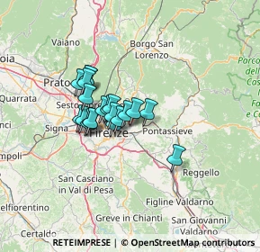 Mappa Piazza Niccolò Tommaseo, 50135 Firenze FI, Italia (9.1955)