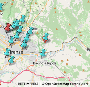 Mappa Piazza Niccolò Tommaseo, 50135 Firenze FI, Italia (5.46368)