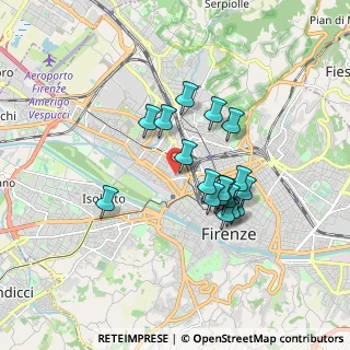 Mappa Firenze, 50144 Firenze FI, Italia (1.45278)