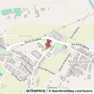Mappa Via di Mantignano, 98, 50142 Firenze, Firenze (Toscana)