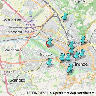 Mappa Piazzale delle Cascine, 50144 Firenze FI, Italia (2.34286)