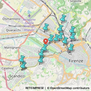 Mappa Piazzale delle Cascine, 50144 Firenze FI, Italia (1.97063)