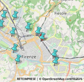 Mappa Via Luca Giordano, 50129 Firenze FI, Italia (2.54182)