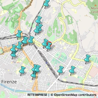 Mappa Via Nino Bixio, 50131 Firenze FI, Italia (1.264)