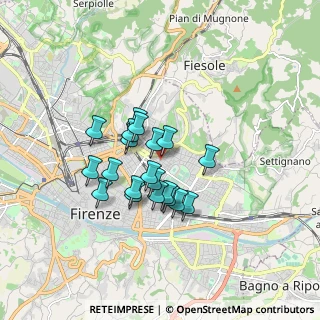 Mappa Via Nino Bixio, 50131 Firenze FI, Italia (1.3285)