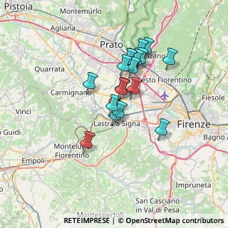 Mappa Parco dei renai, 50058 Signa FI, Italia (5.74368)