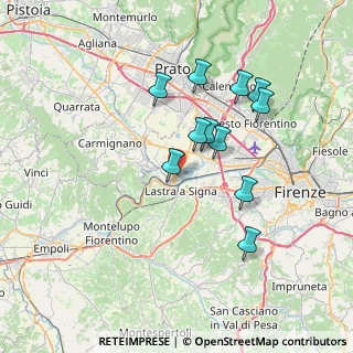 Mappa Parco dei renai, 50058 Signa FI, Italia (6.74182)