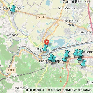 Mappa Parco dei renai, 50058 Signa FI, Italia (2.60692)