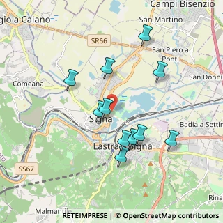 Mappa Parco dei renai, 50058 Signa FI, Italia (1.76455)