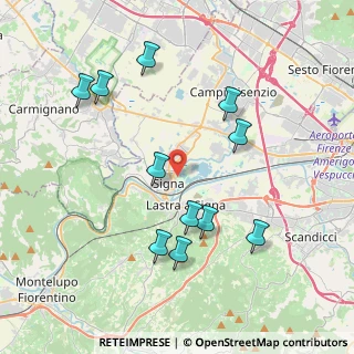 Mappa Parco dei renai, 50058 Signa FI, Italia (4.16273)