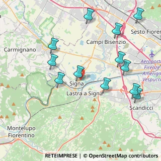 Mappa Parco dei renai, 50058 Signa FI, Italia (4.665)