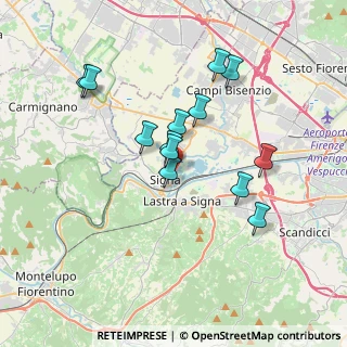 Mappa Parco dei renai, 50058 Signa FI, Italia (3.30462)