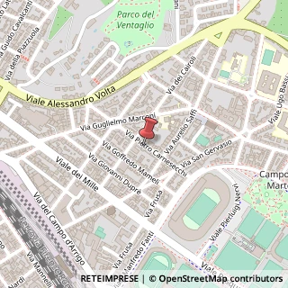 Mappa Via Pietro Carnesecchi, 25 C, 50131 Firenze, Firenze (Toscana)