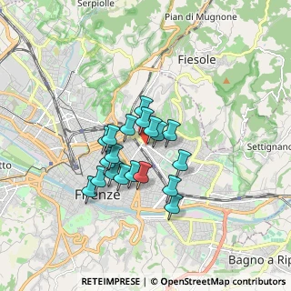 Mappa Via del Pratellino, 50132 Firenze FI, Italia (1.29211)