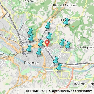Mappa Via del Pratellino, 50132 Firenze FI, Italia (1.64417)