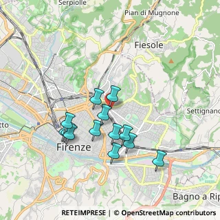 Mappa Via del Pratellino, 50132 Firenze FI, Italia (1.69615)
