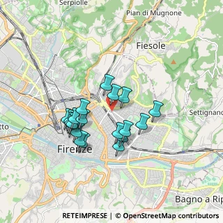 Mappa Via del Pratellino, 50132 Firenze FI, Italia (1.5375)