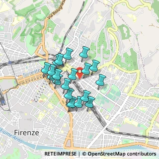 Mappa Via del Pratellino, 50132 Firenze FI, Italia (0.6905)
