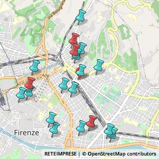 Mappa Via del Pratellino, 50132 Firenze FI, Italia (1.179)