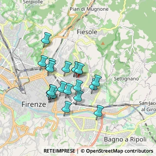 Mappa Via delle Cento Stelle, 50131 Firenze FI, Italia (1.5305)