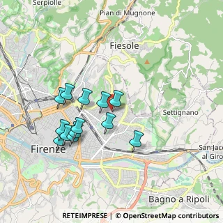 Mappa Via delle Cento Stelle, 50131 Firenze FI, Italia (1.69308)