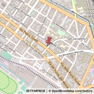 Mappa Via Gaspare Luigi Spontini, 17, 50144 Firenze, Firenze (Toscana)