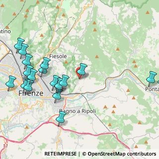 Mappa Via di S. Romano, 50135 Firenze FI, Italia (5.21684)