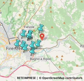 Mappa Via di S. Romano, 50135 Firenze FI, Italia (3.23091)