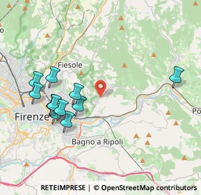 Mappa Via di S. Romano, 50135 Firenze FI, Italia (4.22545)