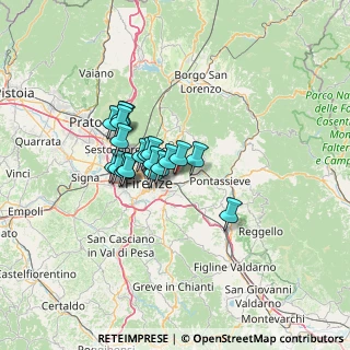 Mappa Via di S. Romano, 50135 Firenze FI, Italia (9.3145)