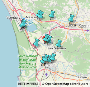 Mappa Via Indipendenza, 56019 Vecchiano PI, Italia (6.452)