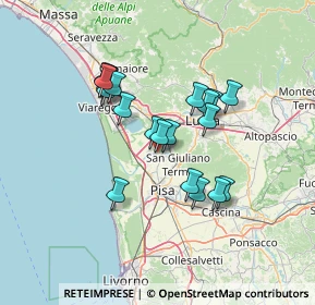 Mappa Via G. Puccini, 56019 Vecchiano PI, Italia (11.756)