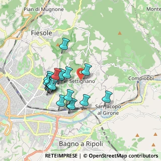 Mappa Via Simone Mosca, 50135 Firenze FI, Italia (1.6625)