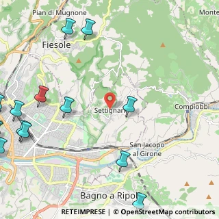 Mappa Via Simone Mosca, 50135 Firenze FI, Italia (3.55357)