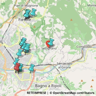 Mappa Via Simone Mosca, 50135 Firenze FI, Italia (2.8465)