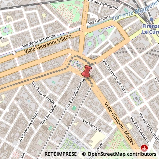 Mappa Via Camillo Cavour, 112, 50129 Firenze, Firenze (Toscana)