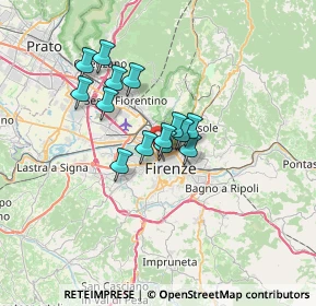 Mappa Piazza San Jacopino Via Bartolomeo 12 c Rosso, 50144 Firenze FI, Italia (4.84929)