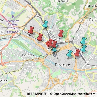 Mappa Piazza San Jacopino Via Bartolomeo 12 c Rosso, 50144 Firenze FI, Italia (1.63)