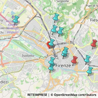 Mappa Piazza San Jacopino Via Bartolomeo 12 c Rosso, 50144 Firenze FI, Italia (2.32077)