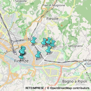 Mappa Piazza Giovanni Antonelli, 50137 Firenze FI, Italia (1.67364)