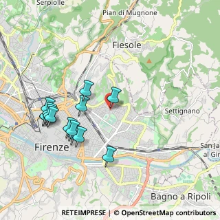 Mappa Piazza Giovanni Antonelli, 50137 Firenze FI, Italia (2.08929)
