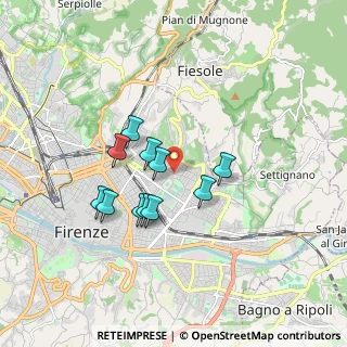 Mappa Piazza Giovanni Antonelli, 50137 Firenze FI, Italia (1.44636)