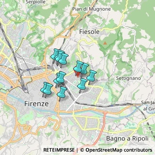Mappa Piazza Giovanni Antonelli, 50137 Firenze FI, Italia (1.24385)