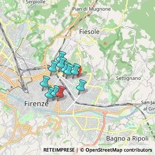 Mappa Piazza Giovanni Antonelli, 50137 Firenze FI, Italia (1.34091)