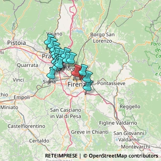 Mappa Via Giovanni Fattori, 50132 Firenze FI, Italia (10.83947)