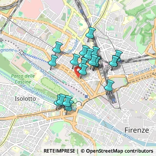 Mappa 50144 Firenze FI, Italia (0.7215)