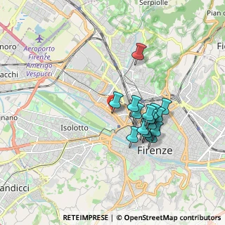 Mappa 50144 Firenze FI, Italia (1.50063)