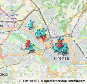 Mappa 50144 Firenze FI, Italia (1.50267)