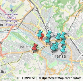 Mappa 50144 Firenze FI, Italia (1.41167)