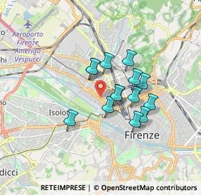 Mappa 50144 Firenze FI, Italia (1.28357)